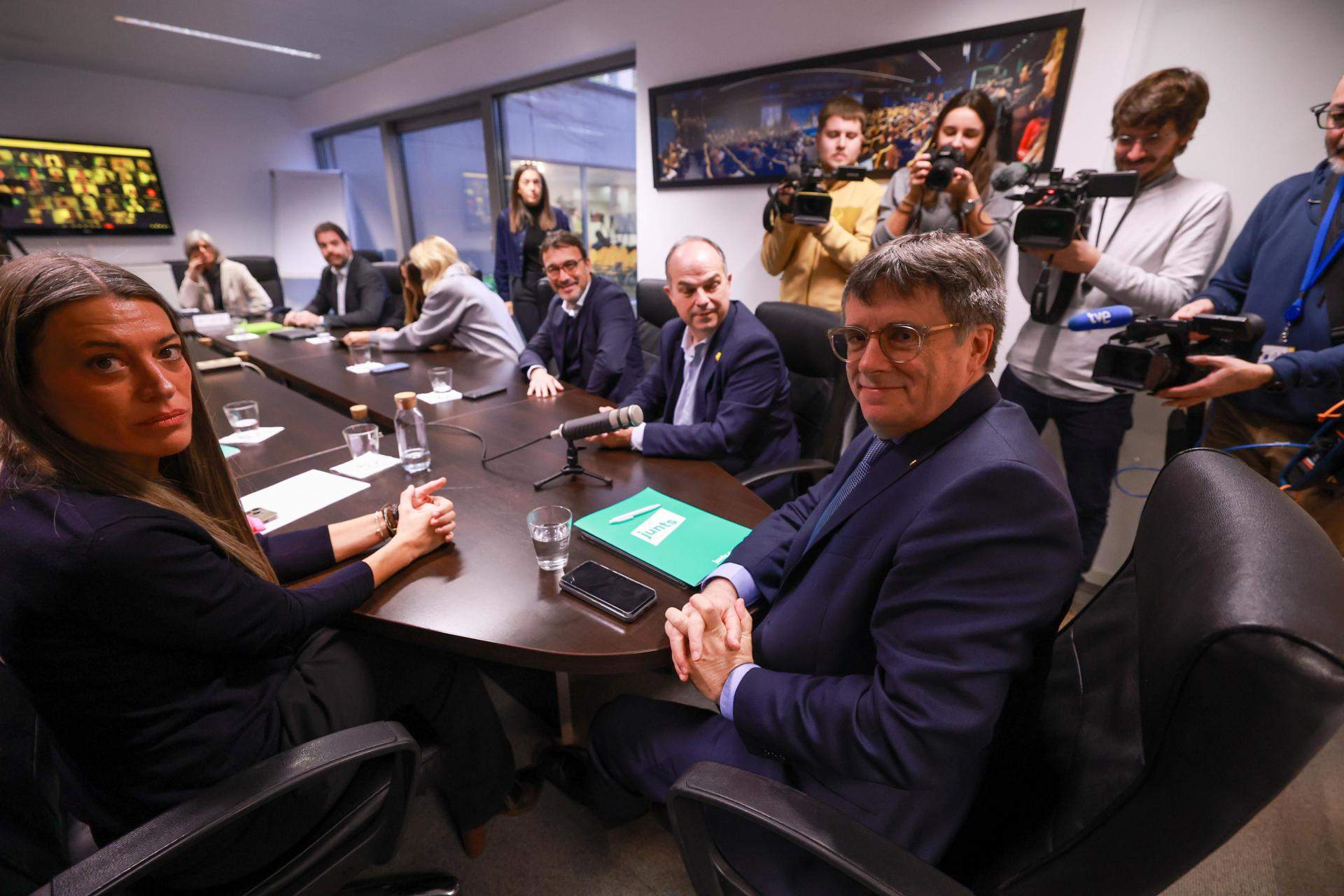 Aquest és el text que Junts ha presentat al Congrés per demanar una qüestió de confiança a Sánchez