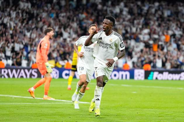 Vinícius gol Borussia Dortmund / Foto: Europa Press Vinícius gol Borussia Dortmund / Foto: Europa Press