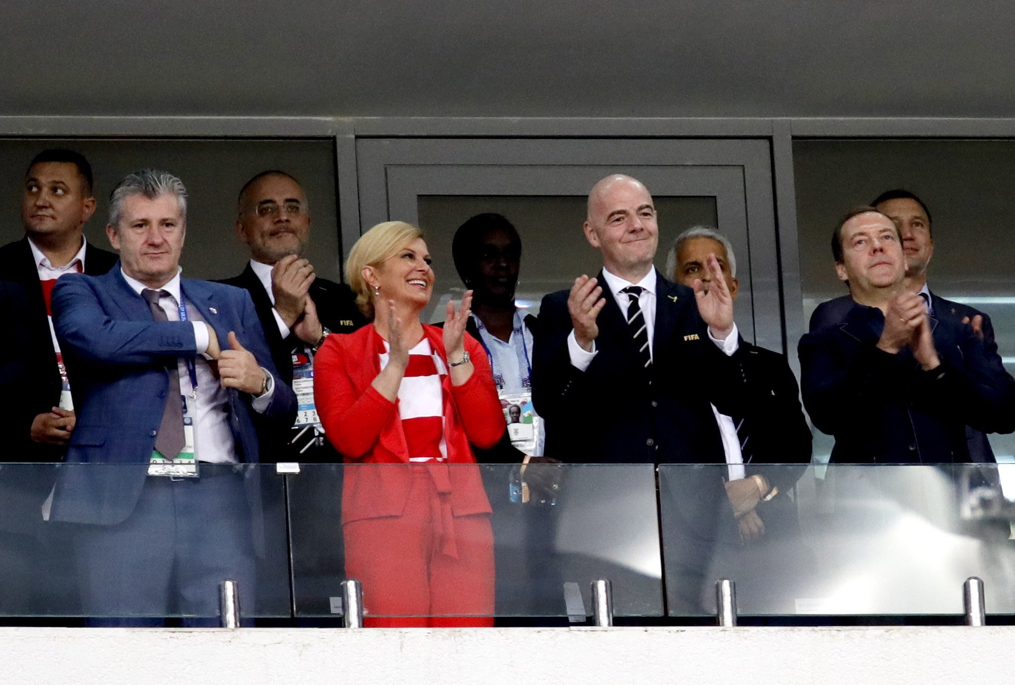 La presidenta de Croàcia, un exemple per als polítics que s'aprofiten del Mundial