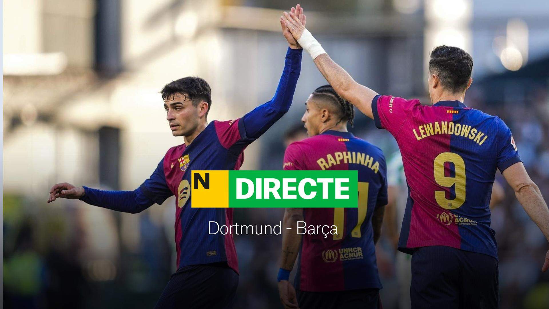 Borussia Dortmund - Barça de la Champions League, DIRECTO | Resultado, resumen y goles