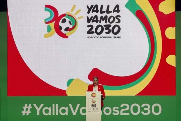 María Ángeles García Chaves, Yaye Mundial 2030 EFE María Ángeles García Chaves, Yaye Mundial 2030 EFE