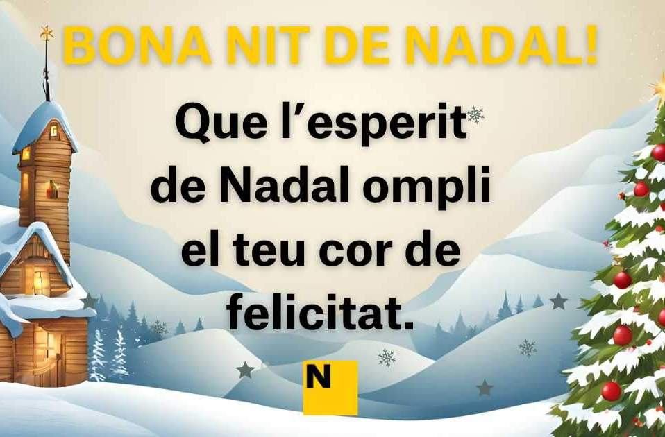 Frases de Bona nit de Nadal en català Frases de Bona nit de Nadal en català