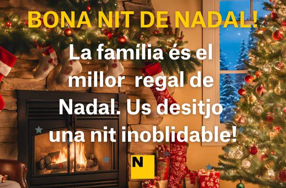 Frases de Bona nit de Nadal en català (1) Frases de Bona nit de Nadal en català (1)