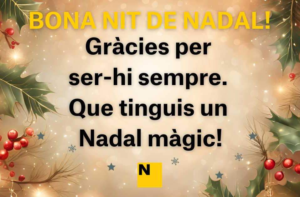 Frases de Bona nit de Nadal en català (3) Frases de Bona nit de Nadal en català (3)