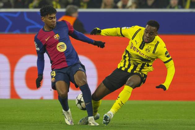 Lamine Yamal Borussia Dortmund Barça EFE Lamine Yamal Borussia Dortmund Barça EFE