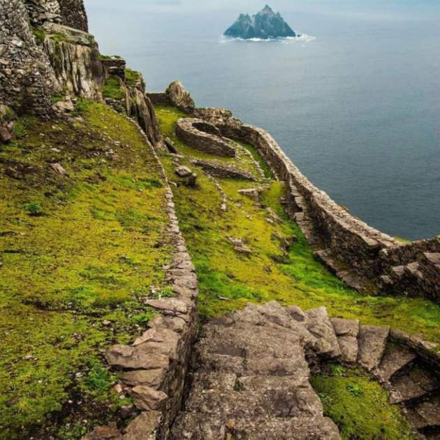 Irlanda. Illa de Skelling Michael. Fuente: Pinterest Irlanda. Illa de Skelling Michael. Fuente: Pinterest