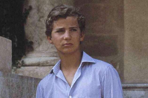 Felipe VI de joven