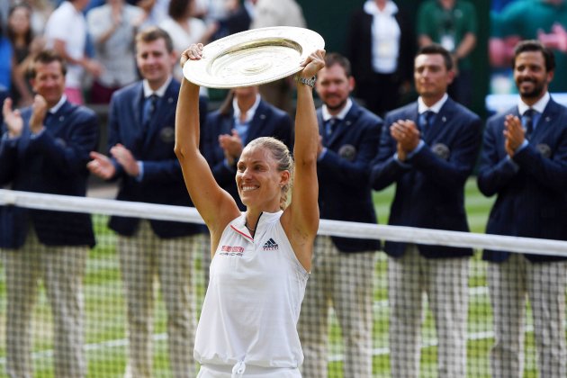 Kerber wimbledon 2018 efe Kerber wimbledon 2018 efe