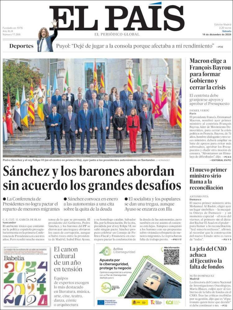 'El País' 14 'El País' 14