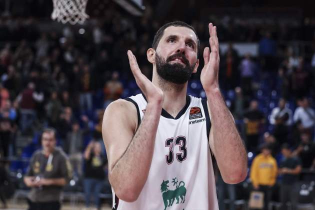 Nikola Mirotic vuelve en el Palau Blaugrana baloncesto / Foto: Europa Press