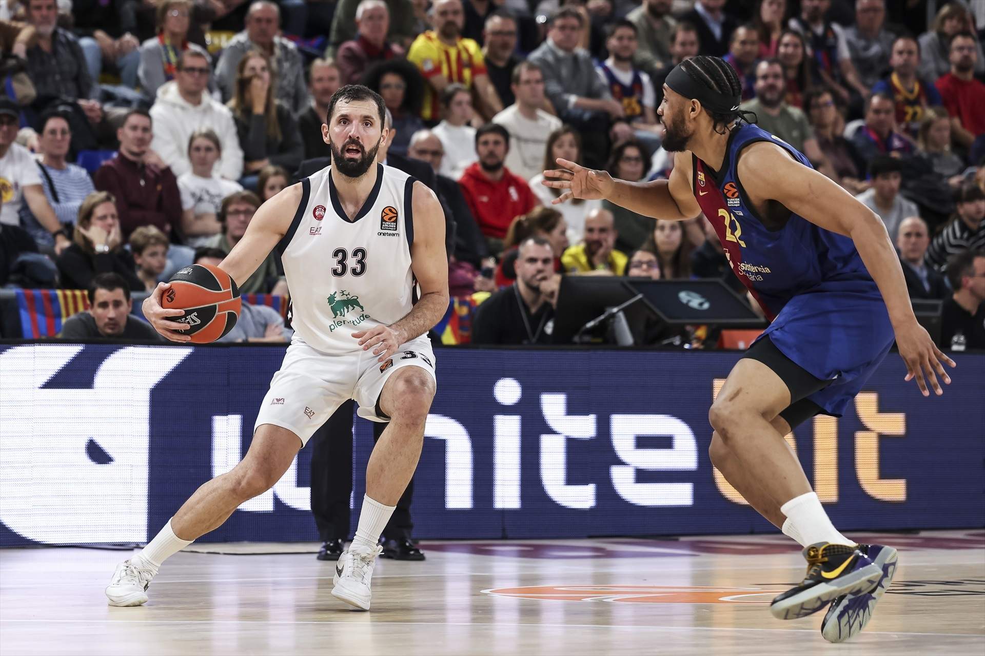 Nikola Mirotić, en su retorno al Palau Blaugrana: "Nunca tendré un reproche hacia el Barça"