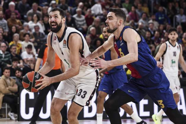 Nikola Mirotic vuelve en el Palau Blaugrana Satoransky / Foto: Europa Press Nikola Mirotic vuelve en el Palau Blaugrana Satoransky / Foto: Europa Press
