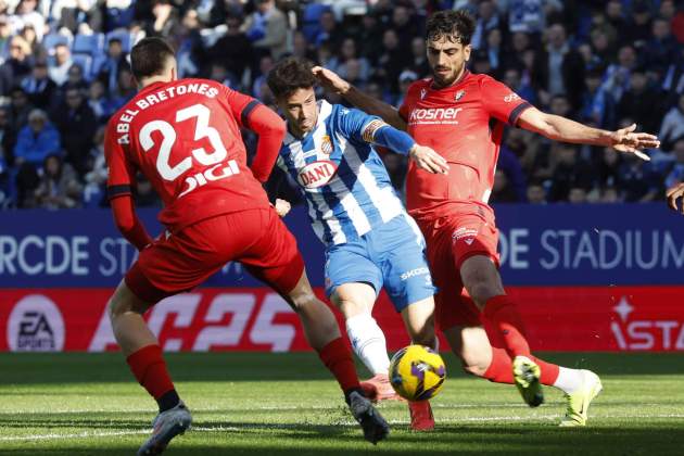 Puado Catena Espanyol Osasuna / Foto: EFE Puado Catena Espanyol Osasuna / Foto: EFE
