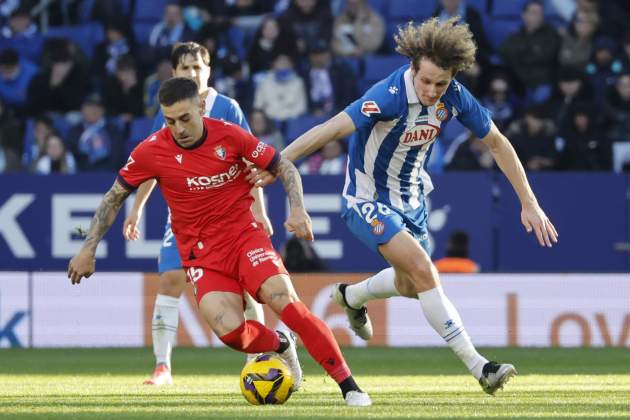 Rubén Peña Kral Espanyol Osasuna / Foto: Europa Press