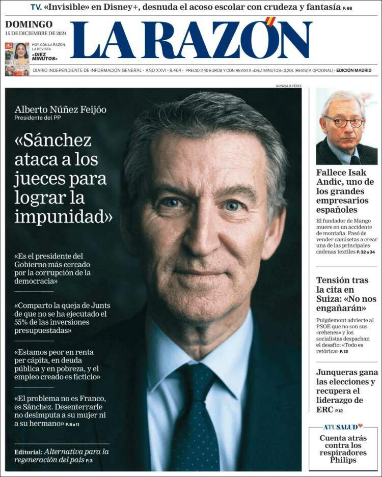 'La Razón' 15 'La Razón' 15