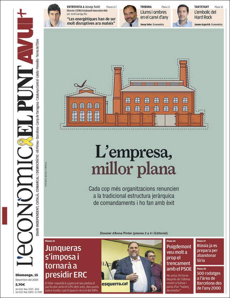 'El Punt Avui' 15 'El Punt Avui' 15