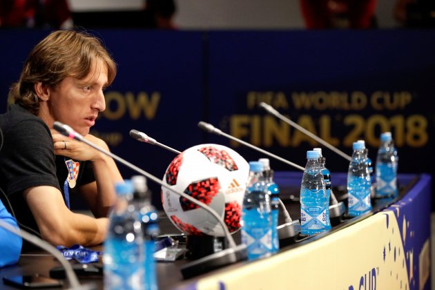 Modric Dalic Rueda de Prensa prevía Final Mundial Russia 2018 EFE