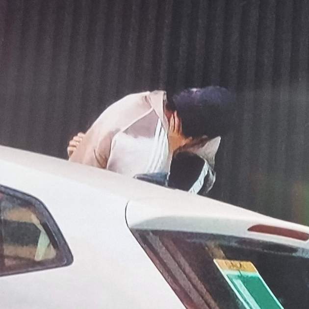 Óscar Casas y Ana Mena beso Telecinco Óscar Casas y Ana Mena beso Telecinco