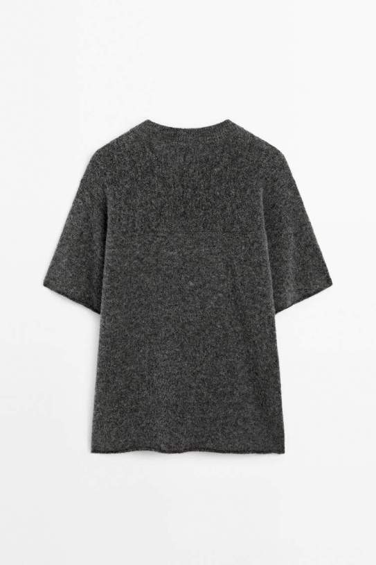 Jersey punto manga corta oversize Jersey punto manga corta oversize