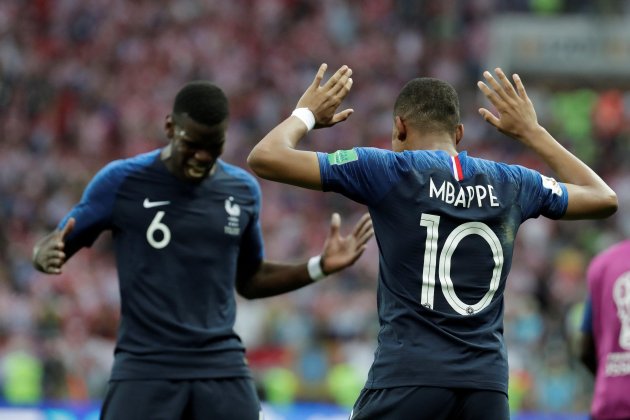 Francia gol Pobga Mbappe Mundial   EFE
