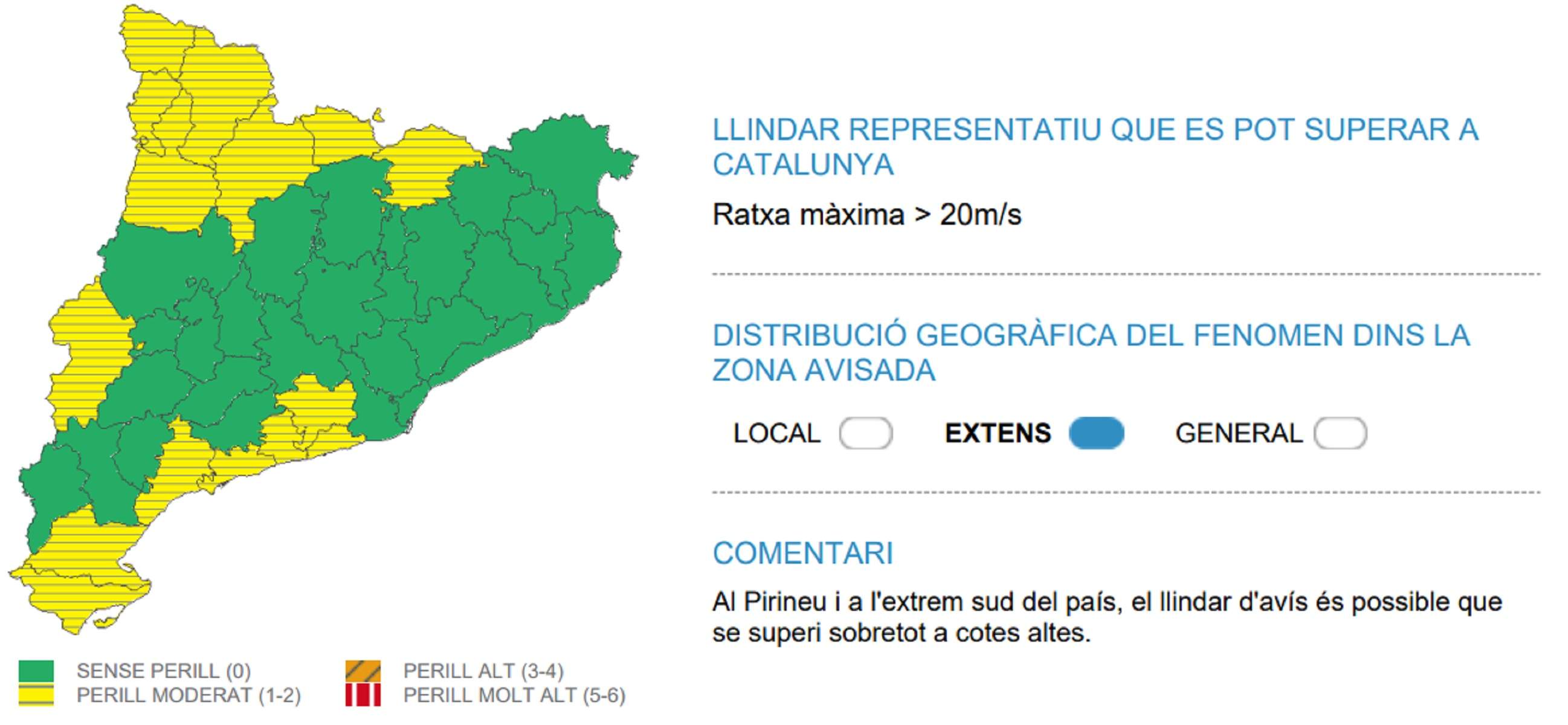 Alerta vent Catalunya dijous, 19 desembre 2024 Meteocat Alerta vent Catalunya dijous, 19 desembre 2024 Meteocat