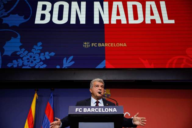 Joan Laporta Comida de Navidad / Foto: EFE