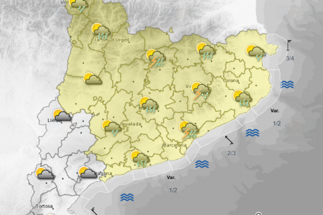 El tiempo 16 de julio