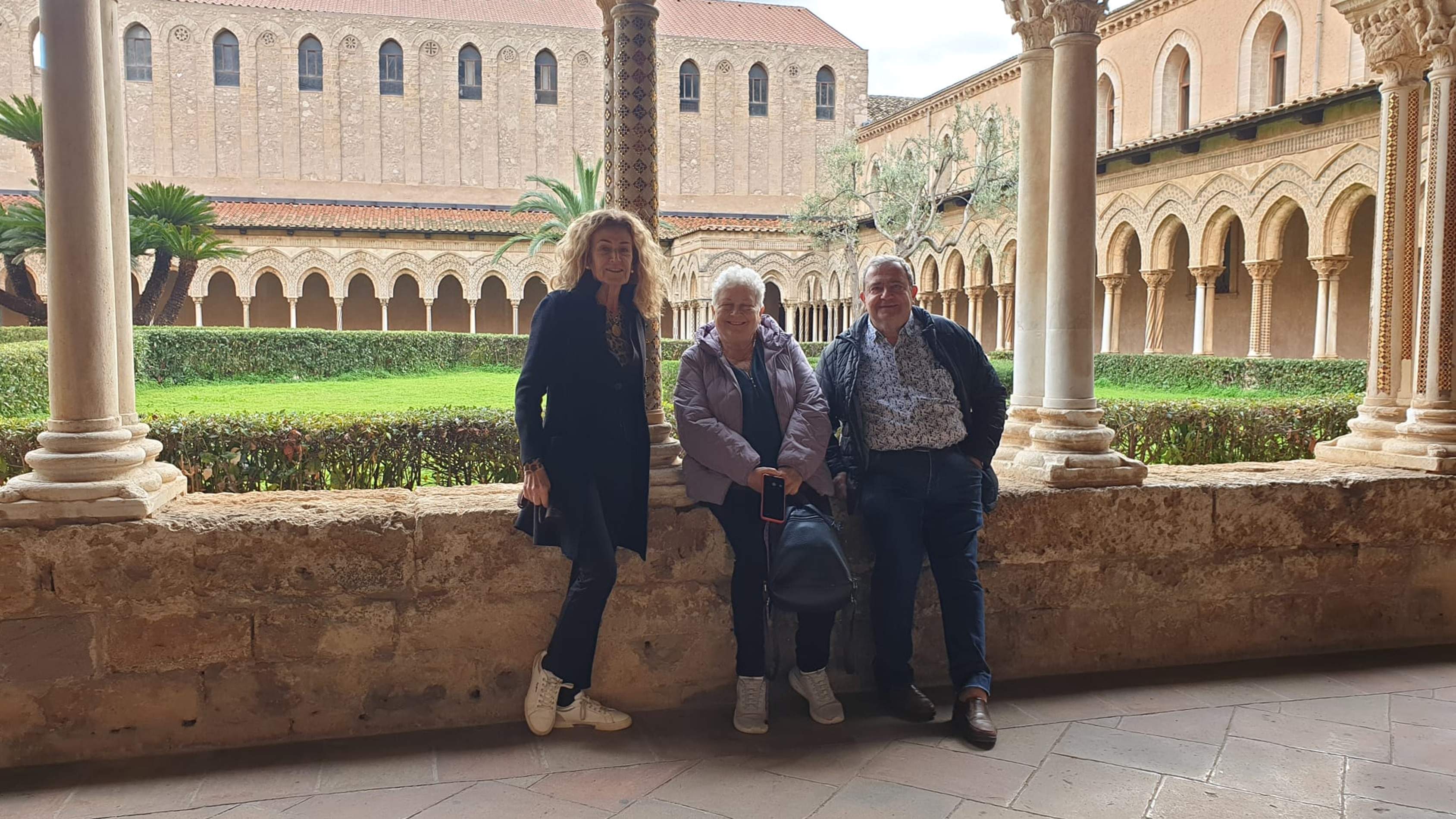 Monreale. Claustre dels Benedictins. Cedida Joana Vives Monreale. Claustre dels Benedictins. Cedida Joana Vives