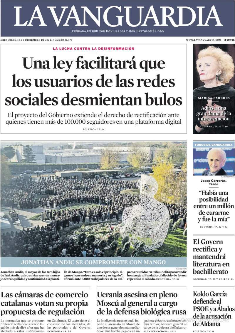 La Vanguardia La Vanguardia