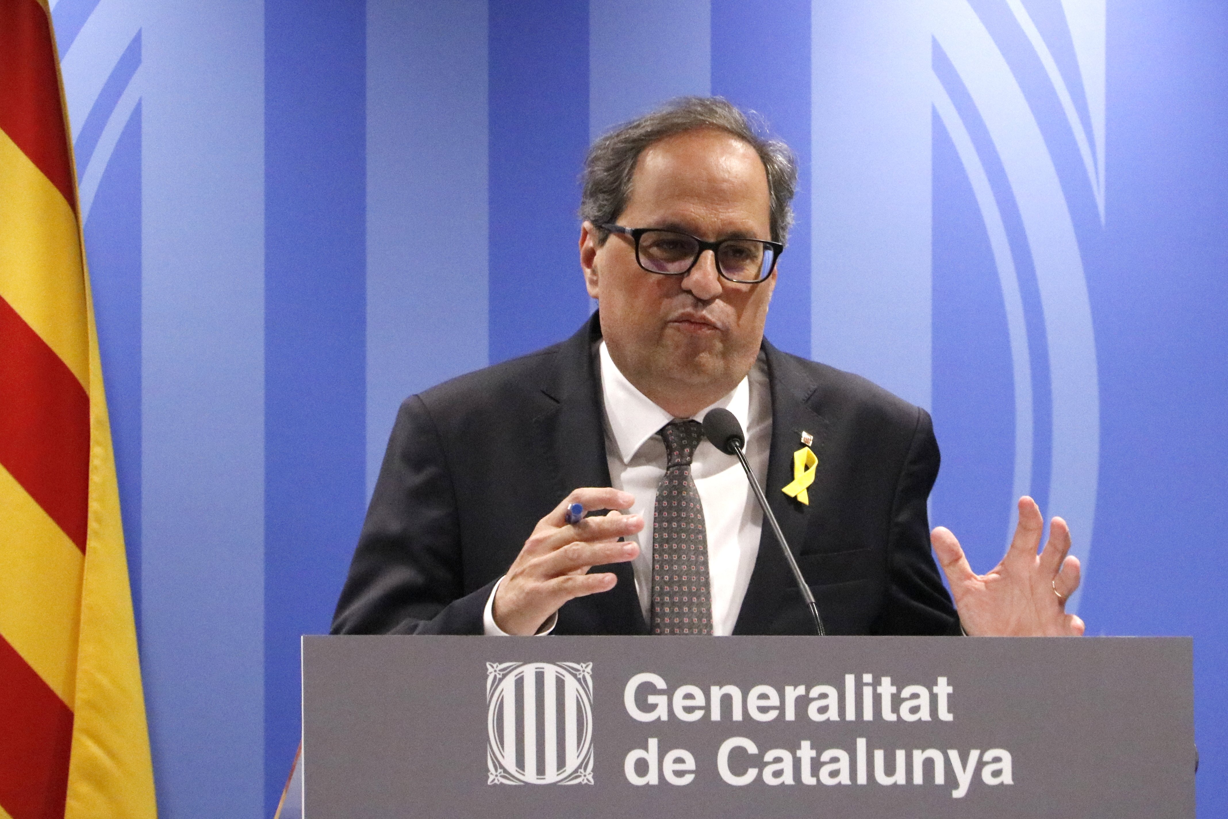 Torra explica a Millo "el mundo independentista"