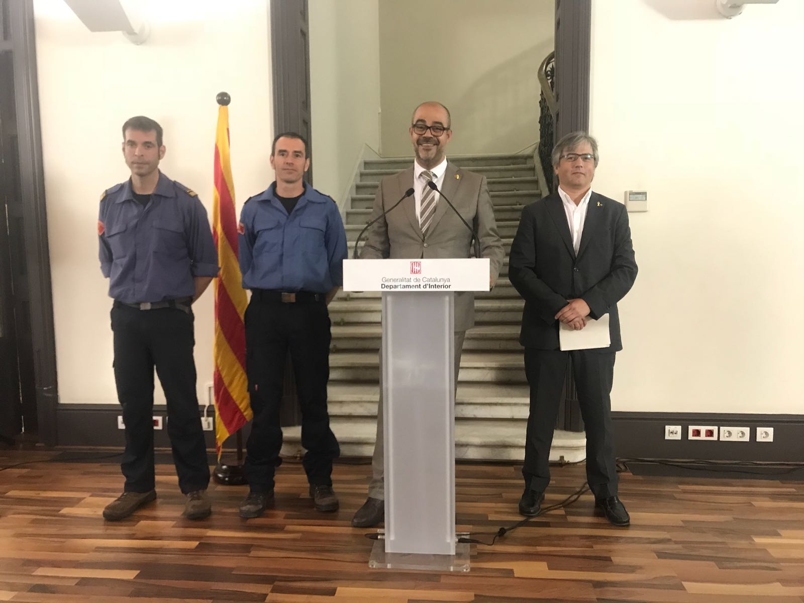 El nou cap dels bombers agafa el relleu admetent que la situació és "crítica"