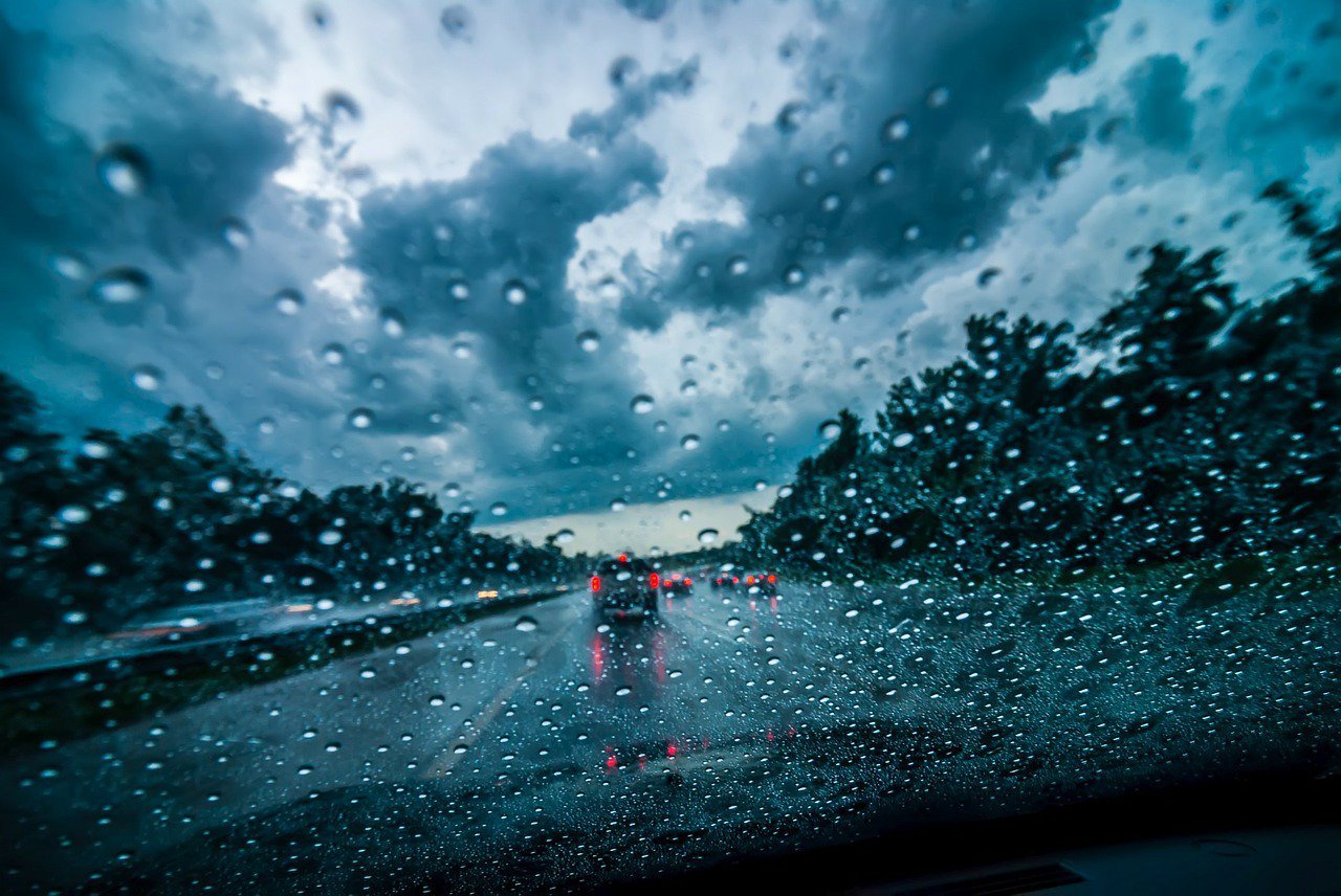 Incidencias en la carretera a causa de las lluvias