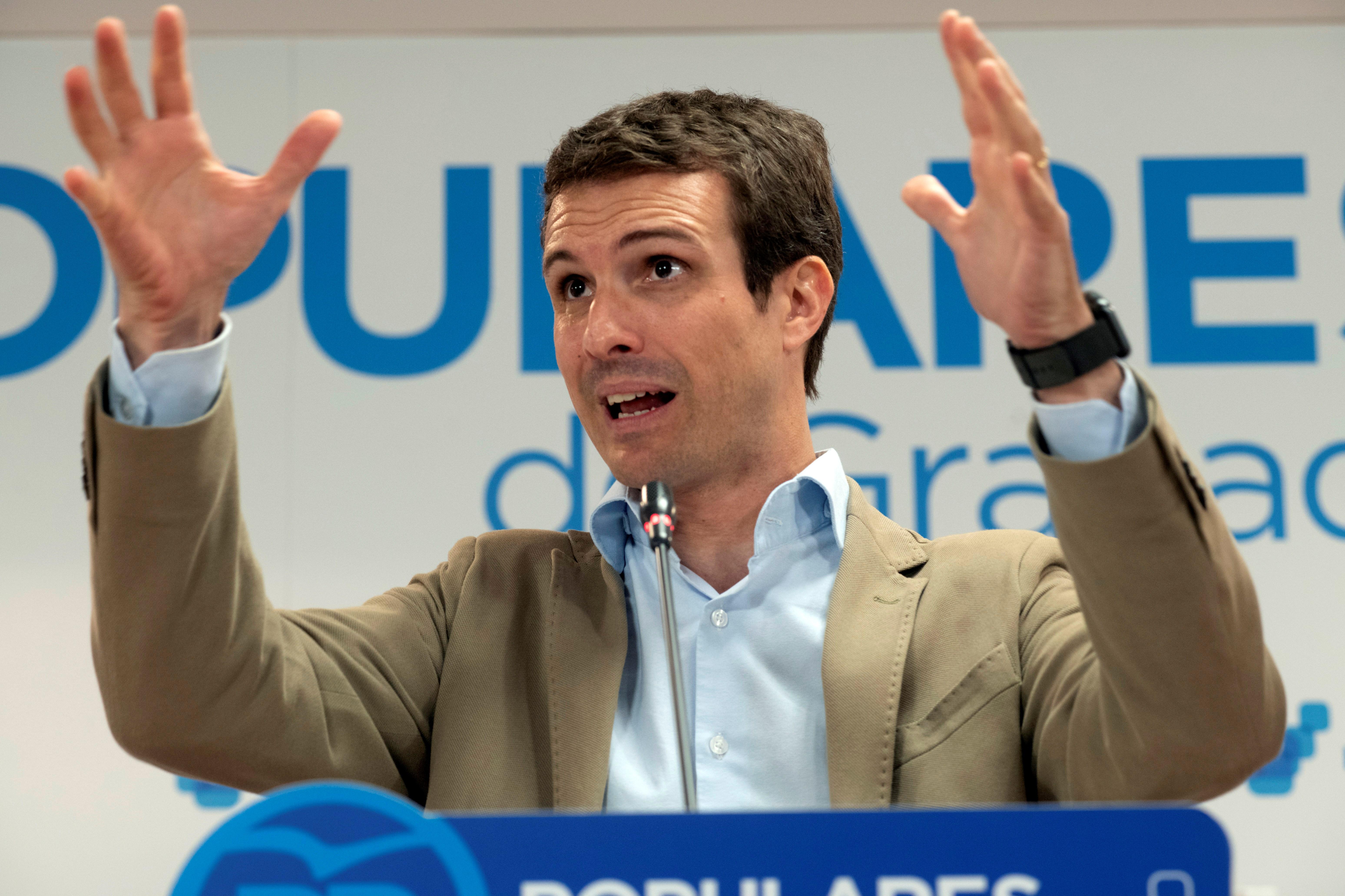 Casado: "No gastaría un euro en desenterrar a Franco y volver a enterrarlo"