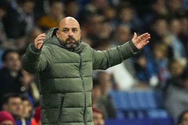 Manolo González en el Espanyol - Valencia partido de la Liga / Foto: EFE Manolo González en el Espanyol - Valencia partido de la Liga / Foto: EFE