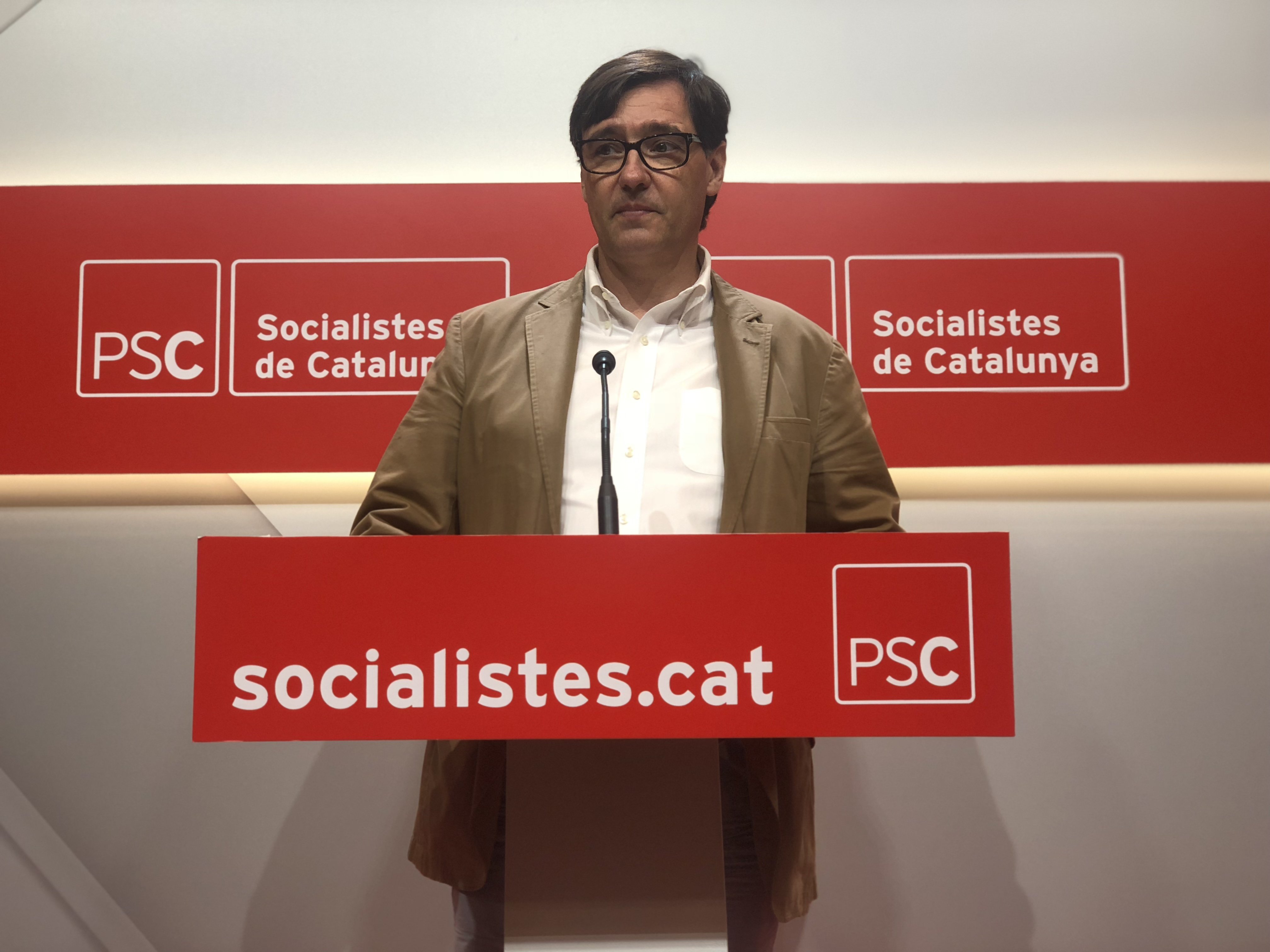 El PSC insta el nou moviment de Puigdemont a rebutjar la unilateralitat
