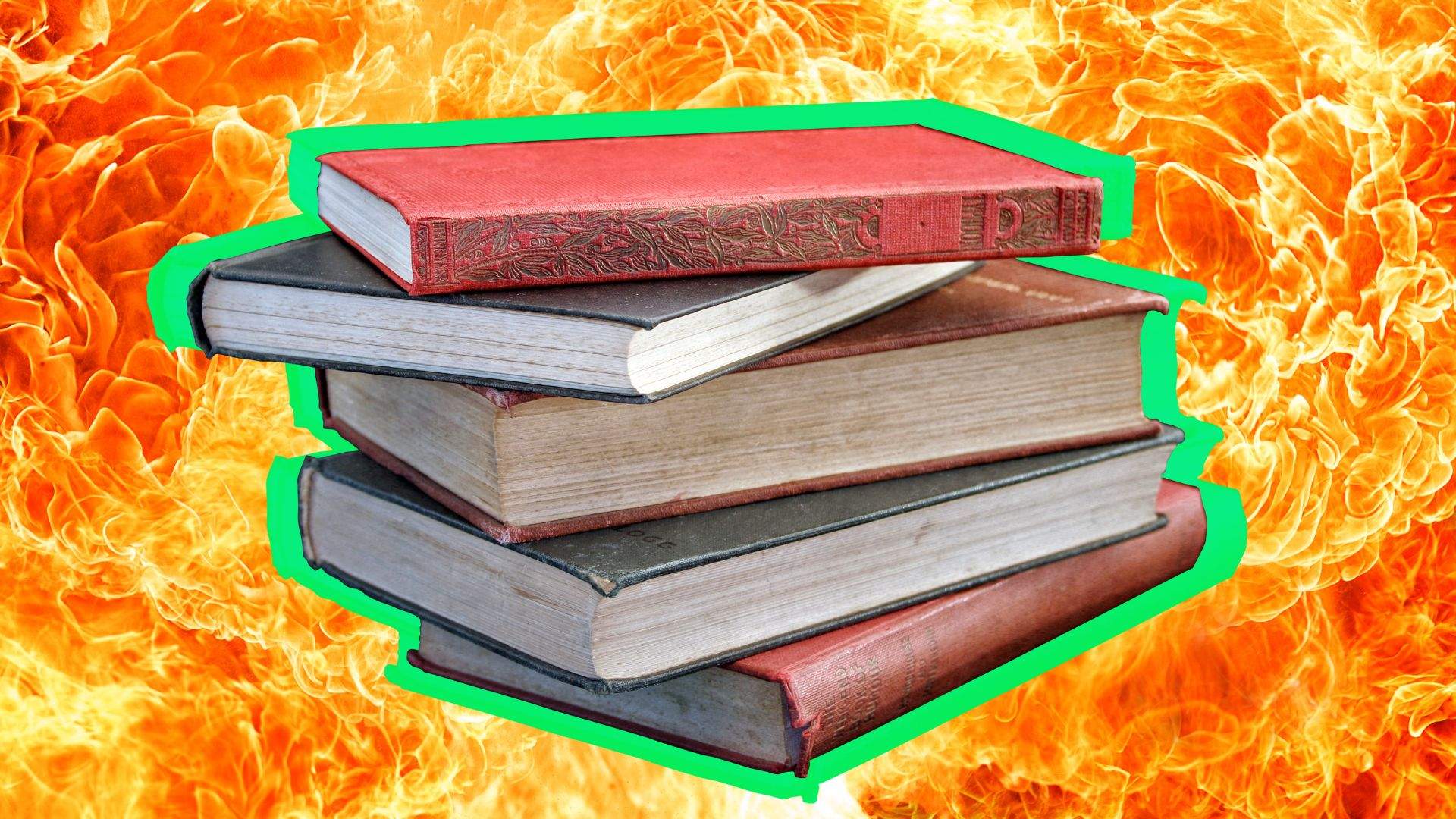 Cremar llibres