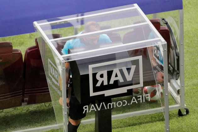 VAR videoarbitratge Mundial Rússia 2018 Efe