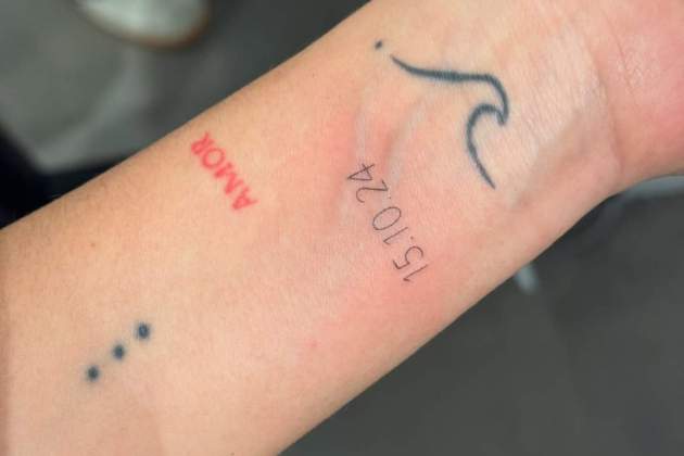 El tatuaje de Dulecida / Instagram El tatuaje de Dulecida / Instagram