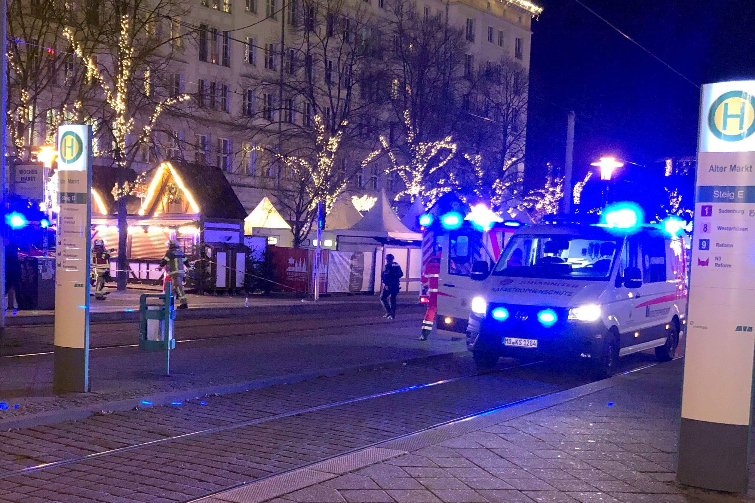 Atemptat en un mercat de Nadal a Magdeburg (Alemanya): un cotxe atropella una multitud de gent