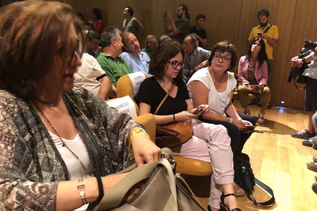 mujeres horno rizo turull presentación llamamiento nacional Puigdemont Marta Lasalas