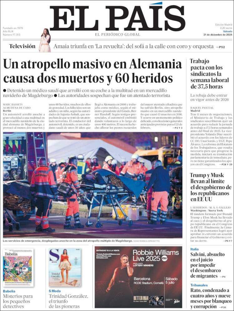 'El País' 21 'El País' 21