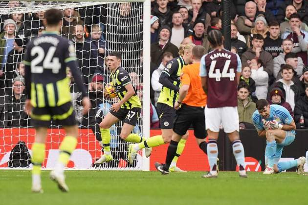 Phil Foden primer gol temporada / Foto: Europa Press Phil Foden primer gol temporada / Foto: Europa Press