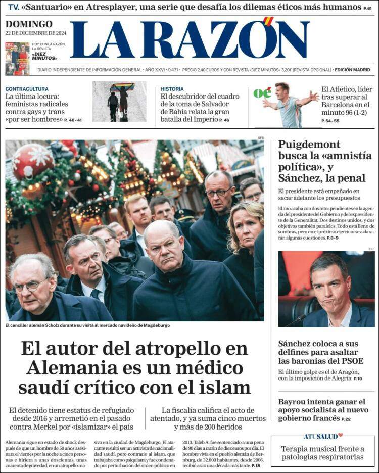 'LA RAZÓN' 22 'LA RAZÓN' 22
