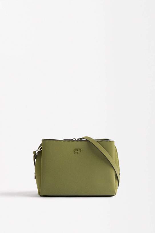Bolso bandolera efecto aterciopelado Bolso bandolera efecto aterciopelado