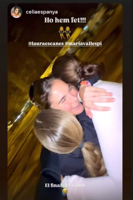 Cèlia Espanya, María Vallespí y Laura Escanes / Instagram Cèlia Espanya, María Vallespí y Laura Escanes / Instagram
