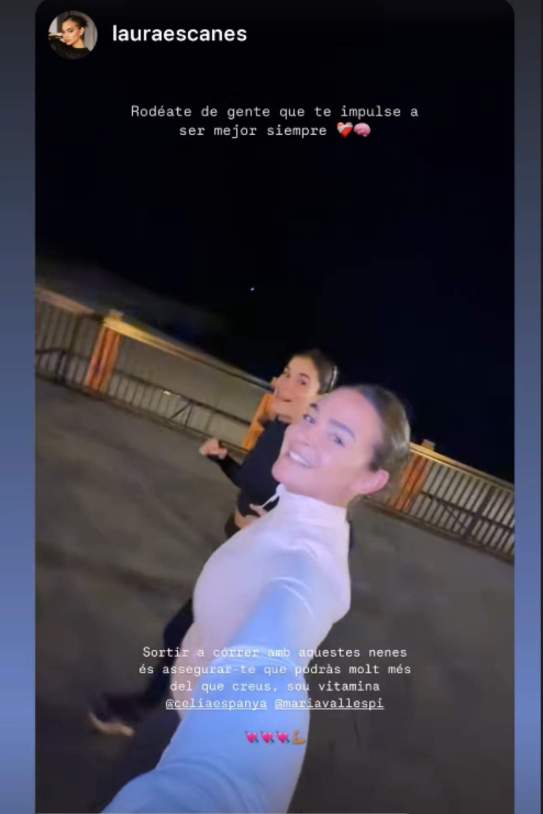 Laura Escanes running / Instagram Laura Escanes running / Instagram