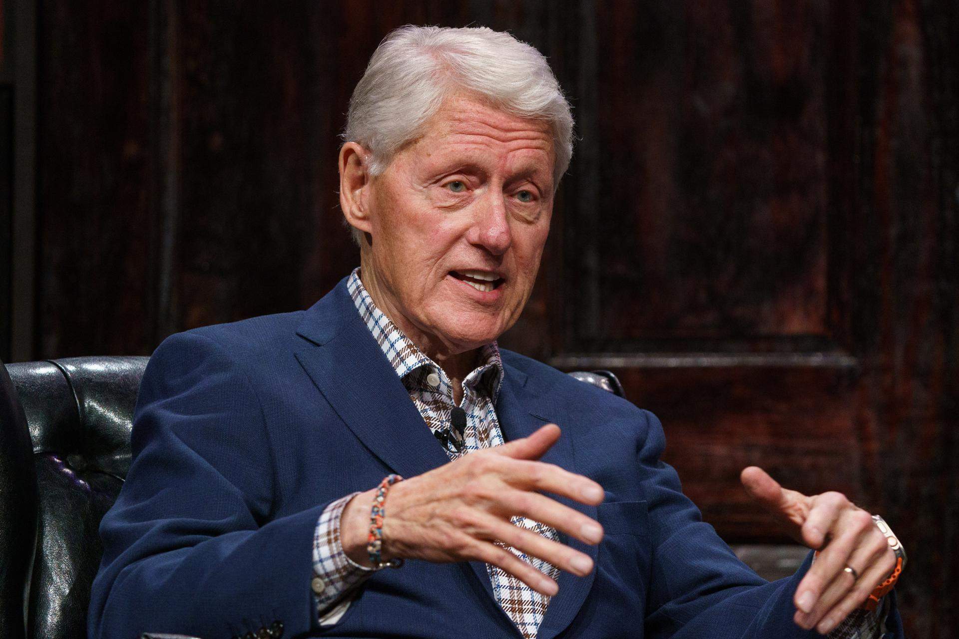 Bill Clinton, expresidente de los Estados Unidos, ingresado en Washington