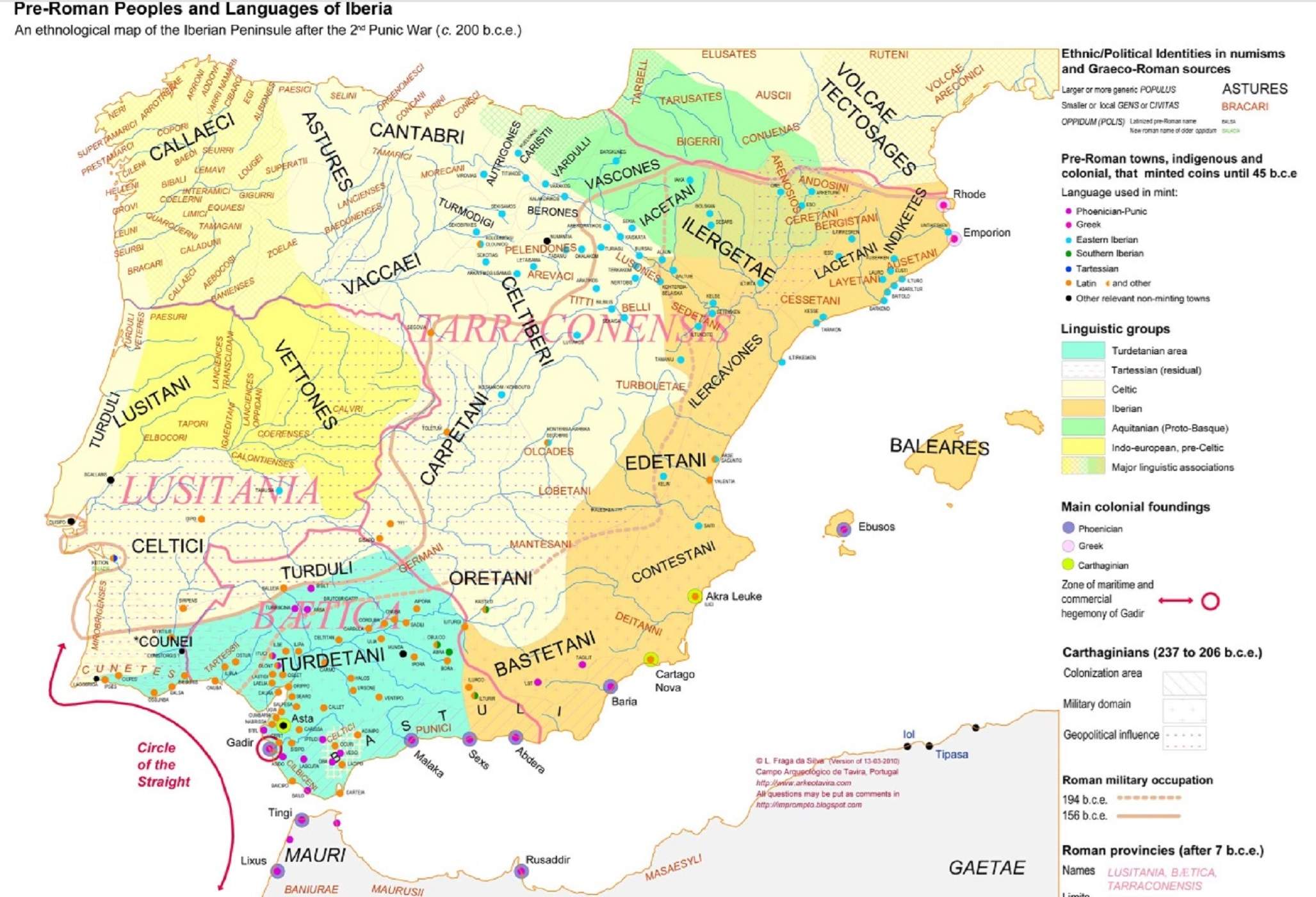 Mapa de los pueblos pre romanos de la Antigüedad en la península ibérica. Fuente Universidad de Lisboa Mapa de los pueblos pre romanos de la Antigüedad en la península ibérica. Fuente Universidad de Lisboa