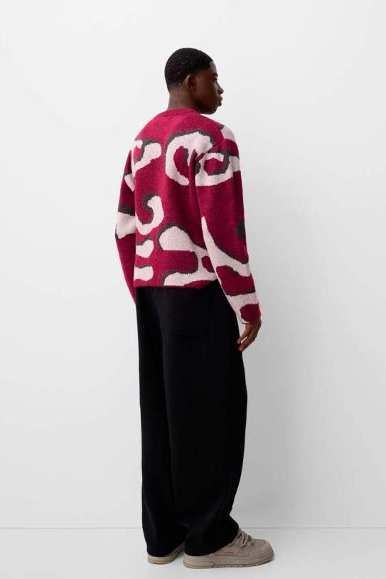 Jersey boxy jacquard print Jersey boxy jacquard print