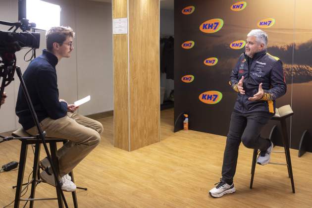 Entrevista en Nandu Jubany antes del Dakar 2025 / Foto: Miquel Muñoz Entrevista en Nandu Jubany antes del Dakar 2025 / Foto: Miquel Muñoz